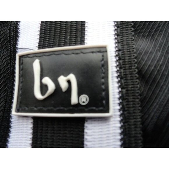 Girl’s BN Blanc Noir Warm Up Jacket With Hood Pants Black White Set Large - Picture 9 of 9